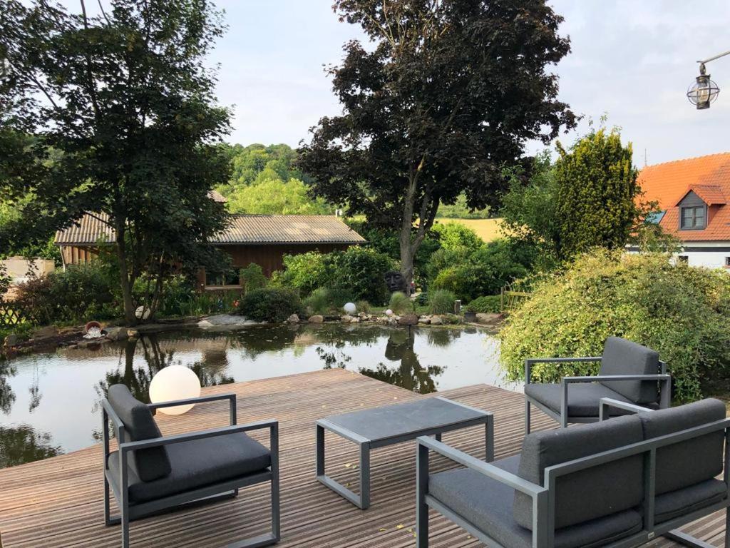 Gite Piscine Jacuzzi Privatises Clos Valentin Freulleville ภายนอก รูปภาพ